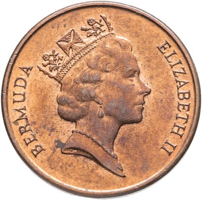 купить Бермуды 1 цент (cent) 1996
