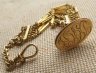 Купить Шатлен для карманных часов с монограммой, золото 585 пробы, США, 1900-1930 гг.