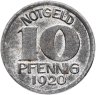 Купить Германия "Галле-ан-дер-Заале" 10 пфеннигов 1920 нотгельд
