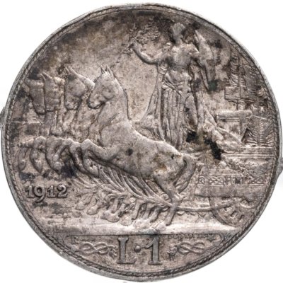 купить Италия 1 лира (lira) 1912