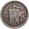Купить Голландская Ост-Индия 1/10 гульдена (gulden) 1918