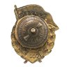 Купить Нагрудный знак "Гвардия", латунь, эмаль, винт. СССР, ШМЗ НКПС, 1940-е гг.