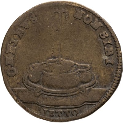 купить Германия, Нюрнберг счетный жетон 1774–1792 "Людовик XVI. Фонтан"