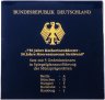 Купить Германия набор из 5 монет 10 марок 2001  "Военно-морской музей в Штральзунде" в буклете