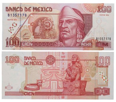 купить Мексика 100 песо 1999