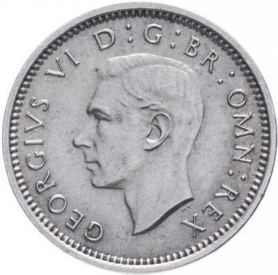 купить Великобритания 3 пенса 1937