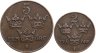 Купить Швеция набор монет 2 и 5 эре 1921-1922