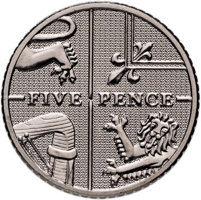 купить Великобритания 5 пенсов (pence) 2011