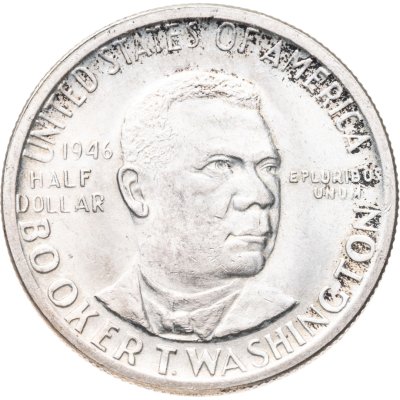 купить США 50 центов (1/2 доллара, half dollar) 1946 "Букер Талиафер Вашингтон"