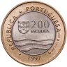 Купить Португалия 200 эскудо (escudos) 1997 Лиссабон ЭКСПО, 1998