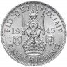 Купить Великобритания 1 шиллинг 1945 шотландский тип
