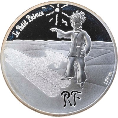 купить Франция 10 евро 2015 «Маленький принц-самолет»