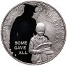 Купить США 50 центов (1/2 доллара, half dollar) S 2022 "Национальный зал почёта "Пурпурного сердца", знак монетного двора: "S" - Сан-Франциско