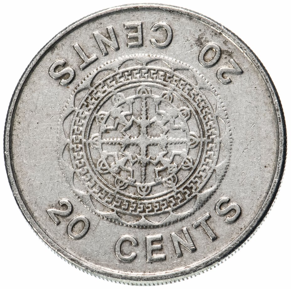 купить Соломоновы Острова 20 центов (cents) 1989