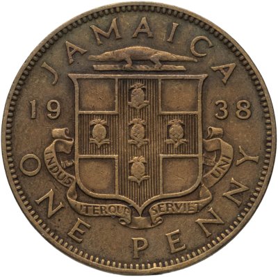 купить Ямайка 1 пенни (penny) 1938