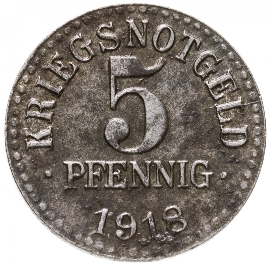 купить Германия (Брауншвейг) нотгельд  5 пфеннигов 1918