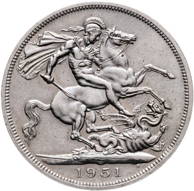 купить Великобритания 5 шиллингов (shillings) 1951 "Британский фестиваль 1951 года"
