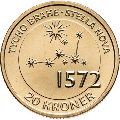 купить Дания 20 крон (kroner) 2013 "Датские ученые - Тихо Браге"