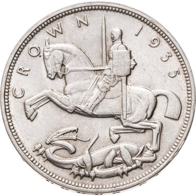 купить Великобритания 1 крона (crown) 1935 "25 лет правления Короля Георга V"