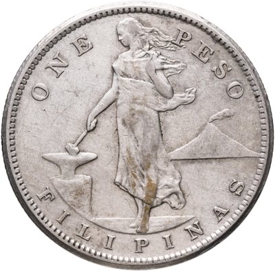 купить Филиппины 1 песо (peso) 1907