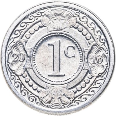 купить Нидерландские Антиллы 1 цент 1989-2022, случайный год