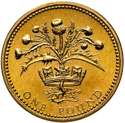 купить Великобритания 1 фунт (pound) 1984