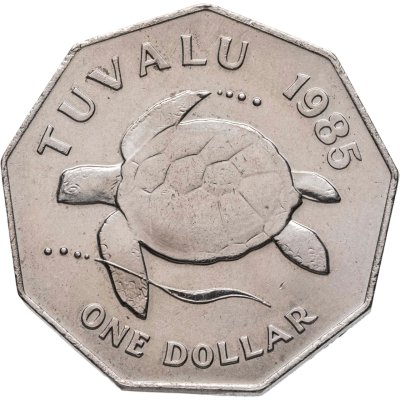 купить Тувалу 1 доллар (dollar) 1985