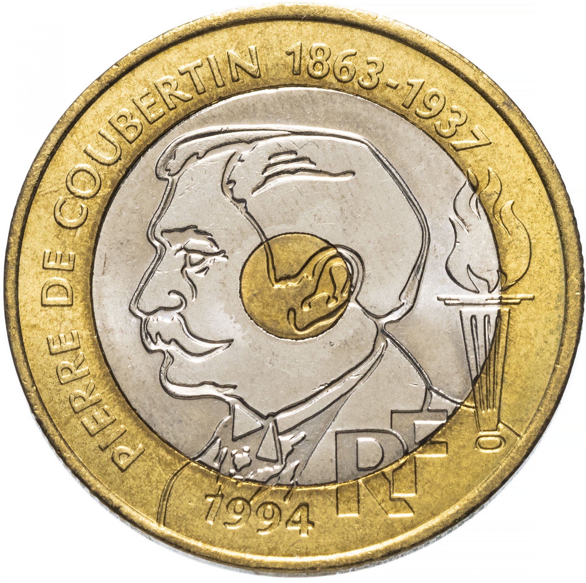 Пьер де Кубертен медаль