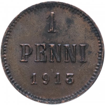 Купить 1 пенни (penny) 1913