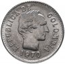 Купить Колумбия 10 сентаво (centavos) 1969-1971