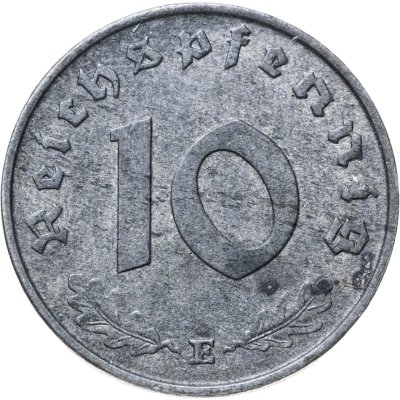 купить Германия, Третий рейх 10 рейхспфеннигов (reichspfennig) 1944 E