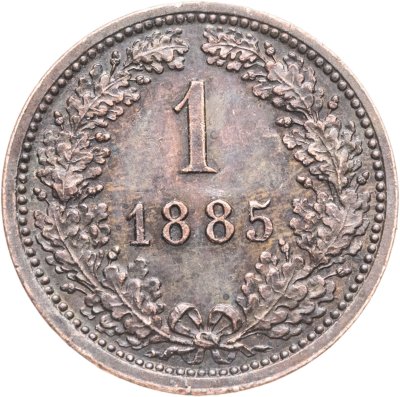 купить Австрия 1 крейцер (kreuzer) 1885
