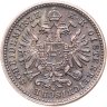 Купить Австрия 1 крейцер (kreuzer) 1885