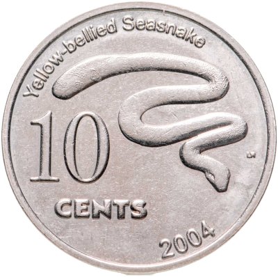 купить Кокосовые острова 10 центов 2004