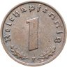 Купить Германия, Третий рейх 1 рейхспфенниг (reichspfennig) 1937 "F"