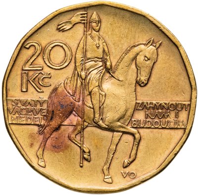 купить Чехия 20 крон (korun) 2002