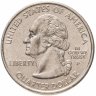 Купить США 1/4 доллара (квотер, 25 центов) 2005 "Штат Канзас"