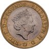 Купить Великобритания 2 pounds (фунта) 2016 "100-летие с начала Первой мировой войны - армия Великобритании"