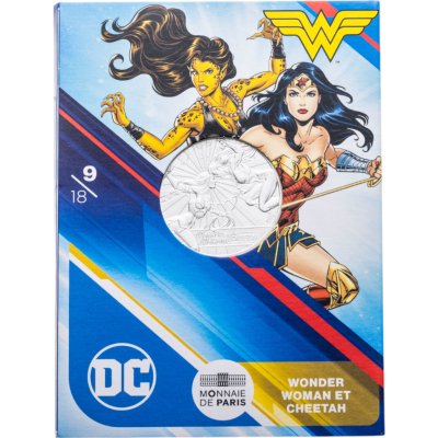 купить Франция 10 евро 2025 "Комиксы DC - Чудо-Женщина и Гепард" в буклете