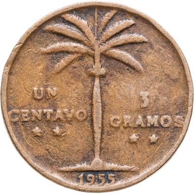 купить Доминикана 1 сентаво (centavo) 1955