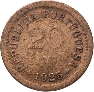 купить Португалия 20 сентаво (centavos) 1925