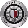 Купить Мальта 10 евро 2014 "50 лет независимости Мальты" в футляре с сертификатом