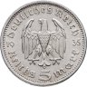 Купить Германия, Третий рейх 5 рейхсмарок (reichsmark) 1935 A Гинденбург