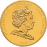 Купить Острова Кука 1 доллар 2007 "60 лет свадьбы Елизавета II и Филипп вышли из кареты" в капсуле