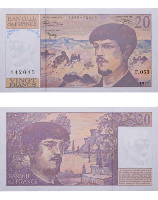 купить Франция 20 франков 1997 (Pick 151i)