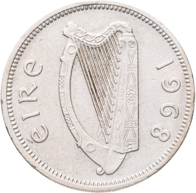 купить Ирландия 1 шиллинг (shilling) 1968
