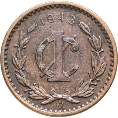 купить Мексика 1 сентаво (centavo) 1943