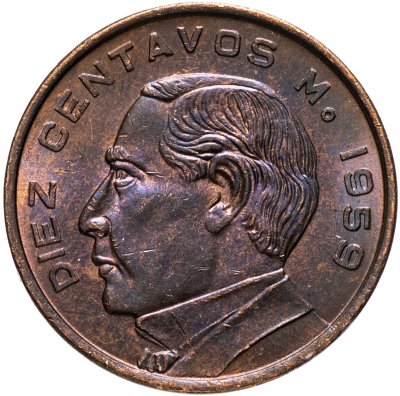 купить Мексика 10 сентаво (centavos) 1959