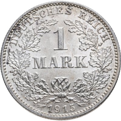 купить Германия (Германская империя) 1 марка 1915 "G"