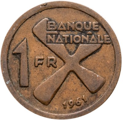 купить Катанга 1 франк (franc) 1961